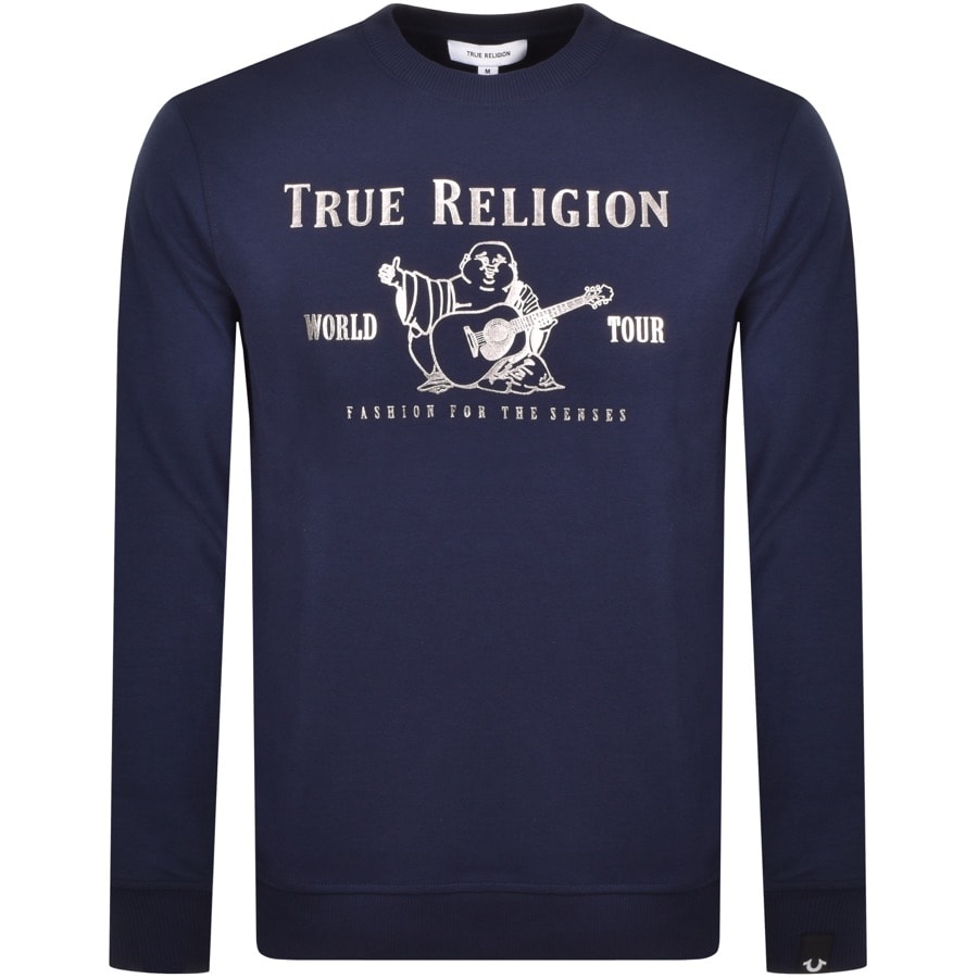 Alternative Image for ProductTrue Religion Chad Core Sweatshirt Navy1